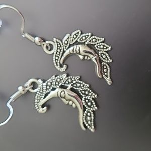 - Moon Earrings